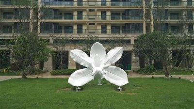 Dealbhóireacht bláth fiberglass ildaite