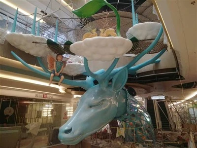 Dealbhóireacht fiberglass lasmuigh ar scála mór